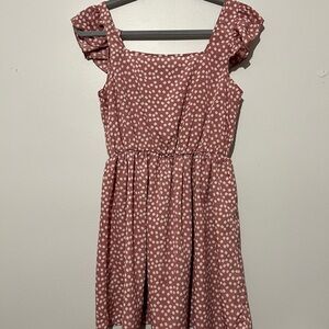SHEIN Pink Floral dress